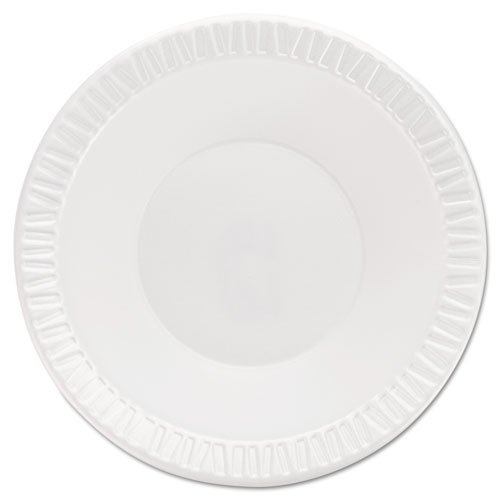DART Quiet Classic Laminated Foam Dinnerware Bowls, 10-12 Oz, White ...