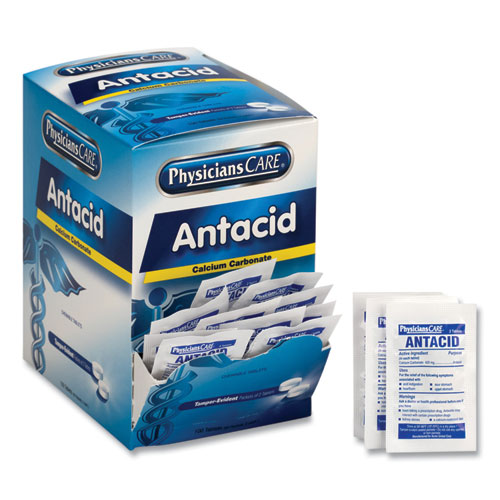 Antacid Calcium Carbonate Medication, Two-pack, 50 Packs-box - Image 3