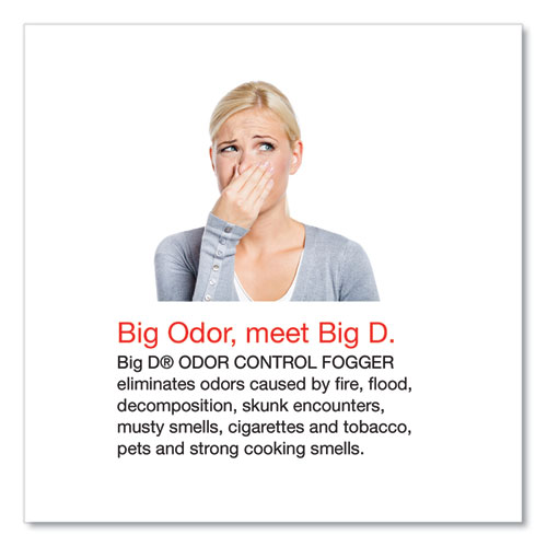 Odor Control Fogger, Original Scent, 5 Oz Aerosol Spray, 12-carton - Image 4