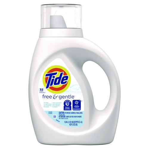 Free And Gentle Laundry Detergent, 32 Loads, 42 Oz Bottle, 6-carton