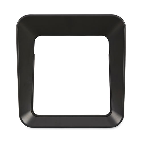 Sustain Decorative Refuse With Recycling Lid, 23 Gal, Metal-plastic, Black - Image 3